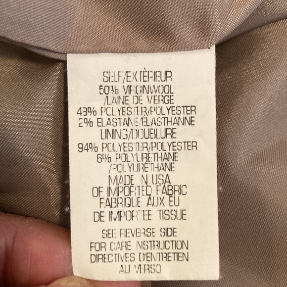 Theory Focha Wool Blend Plaid Sleeveless Crop Top Brown Size M - Picture 8 of 11